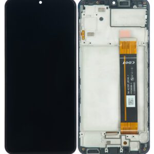 Samsung Galaxy A23 4G (A235) (A235) LCD displej + Dotyková Deska + Přední kryt Černá/Black Originální kvalita - Service pack