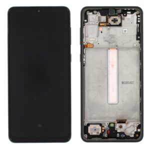 Samsung Galaxy A33 5G (A336) LCD displej + Dotyková Deska + Přední kryt Černá/Black Originální kvalita - Service pack