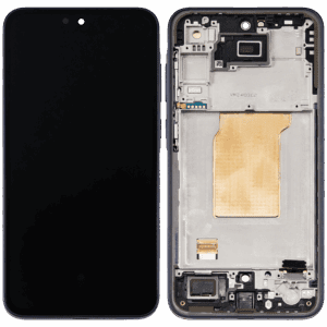 Samsung Galaxy A35 (A356) LCD displej + Dotyk + Přední kryt Originální kvalita Modrá/Blue - Service pack