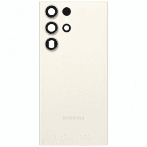 Samsung Galaxy S23 Ultra (S918) Zadní sklo včetně sklíček Kamer Béžová/Cream - service pack