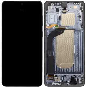 Samsung Galaxy S25 Edge (S937) displej + Dotyk + Přední kryt Originální kvalita Černá/Black - Service pack