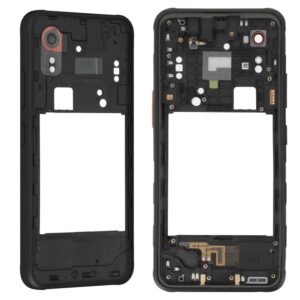 Samsung Galaxy XCover7 (G556) Střední rám Black/Černý - Service pack