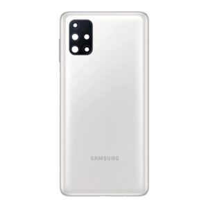Samsung Galaxy M51 (M515) Zadní kryt vč. sklíčka kamery Bílá/White - Service pack