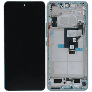 Xiaomi 12 Lite (2203129G) LCD displej + Dotyková Deska + Přední kryt Zelená/Green Originální kvalita - Service pack