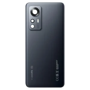 Xiaomi 12T (22071212AG) Zadní kryt včetně sklíčka kamery Černá/Black