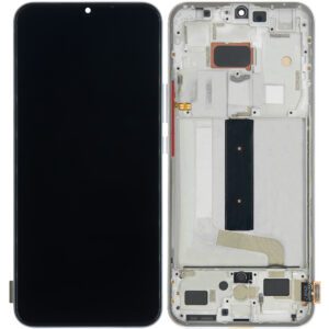 Xiaomi Mi 10 Lite (M2002J9G) LCD displej + Dotyková Deska + Přední kryt Bílá/White Originální kvalita - Service pack