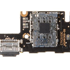 Xiaomi Mi 10T (M2007J3SY) Deska Dobíjecího Konektoru, vč. Mikrofonu + čtečka SIM karty
