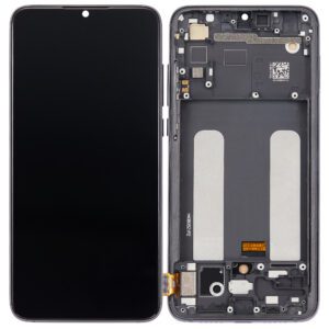 Xiaomi Mi 9 Lite (M1904F3BG) LCD displej + Dotyková Deska + Přední kryt Černá/Black Originální kvalita - Service pack