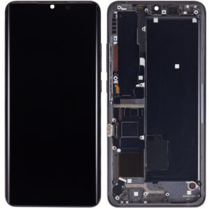 Xiaomi Mi Note 10 Pro (M1910F4G) LCD displej + Dotyková Deska + Přední kryt Černá/Black Originální kvalita - Service pack