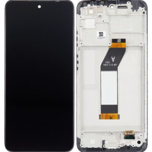 Xiaomi Redmi 10 (21061119DG) LCD displej + Dotyková Deska + Přední Kryt Černá/Black Originální kvalita - Service pack