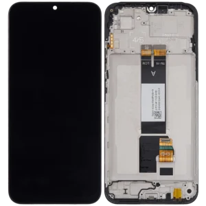 Xiaomi Redmi 15C (24128RN4DG) LCD displej + Dotyk + Přední kryt Černá/Black (EU verze) Prémiová kvalita
