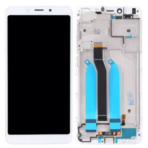 Xiaomi Redmi 6 (M1804C3DG) LCD displej + Dotyková Deska + Přední Kryt Bílá/White Originální kvalita - Service pack