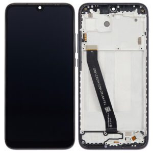 Xiaomi Redmi 7 (M1810F6LG, M1810F6LH, M1810F6LI) LCD displej + Dotyková Deska + Přední Kryt Černá/Black