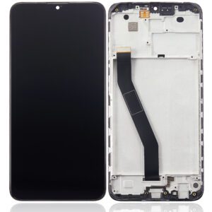 Xiaomi Redmi 8A (MZB8458IN, M1908C3KG, M1908C3KH) LCD displej + Dotyková Deska + Přední Kryt Černá/Black Originální kvalita - Service pack