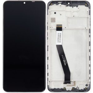 Xiaomi Redmi 9 (M2004J19G, M2004J19C) LCD Display + Dotyková Deska + Přední Kryt Černá/Black - Service pack