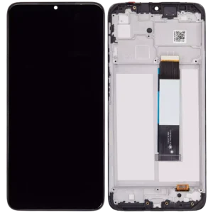 Xiaomi Redmi 9T (J19S, M2010J19SG, M2010J19SY) LCD displej + Dotyková Deska + Přední Kryt Černá/Black