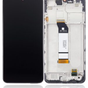 Xiaomi Redmi Note 10 5G (M2103K19G, M2103K19C) LCD displej + Dotyková Deska + Přední kryt Černá/Black Prémiová kvalita