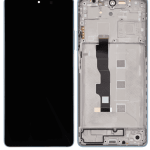 Xiaomi Redmi Note 13 5G (2312DRA50G) LCD displej + Dotyková Deska + Přední kryt Prémiová kvalita Modrá/Blue