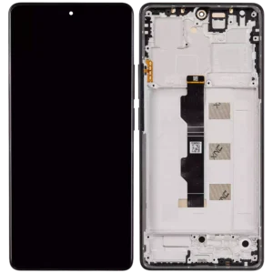 Xiaomi Redmi Note 13 Pro 4G (23117RA68G) LCD displej + Dotyková Deska + Přední kryt Prémiová kvalita Černá/Black