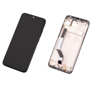 Xiaomi Redmi Note 7 (M1901F7G) LCD displej + Dotyková Deska + Přední kryt Černá/Black Originální kvalita - Service pack