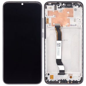 Xiaomi Redmi Note 8 (M1908C3JG) LCD displej + Dotyková Deska + Přední kryt Černá/Black Originální kvalita - Service pack