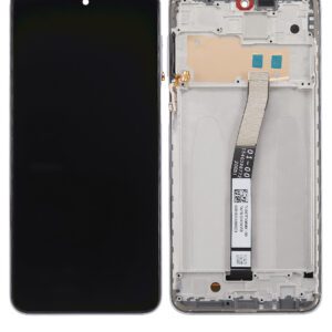Xiaomi Redmi Note 9 Pro (M2003J6B2G) LCD displej + Dotyková Deska + Přední kryt Bílá/White Prémiová kvalita
