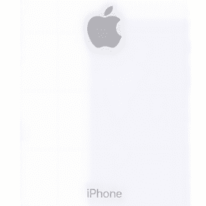 Apple iPhone XR Zadní Sklo Bílá/White