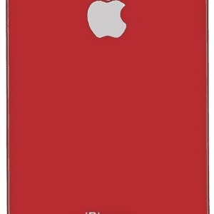 Apple iPhone 8 Zadní sklo Červená/Red