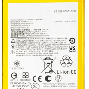 Baterie pro Motorola Moto G04 (XT2421) - QF50 5000 mAh Prémiová kvalita