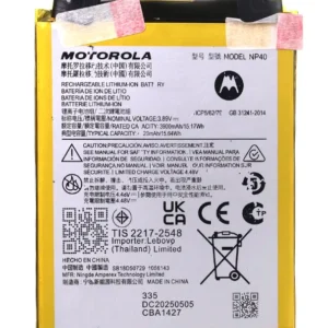 Baterie pro Motorola Edge 30 Neo (XT2245) - NP40 4020 mAh Originální kvalita - Service pack