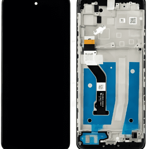 Motorola Moto G60s (XT2133-2, XT2133-1) LCD displej + Dotyková + Přední kryt Originální kvalita Černá/Black - Service pack