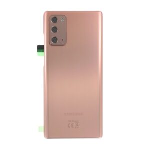 Samsung Galaxy Note20 (N980) Zadní kryt vč. sklíčka kamery Bronzová/Bronze - Service Pack