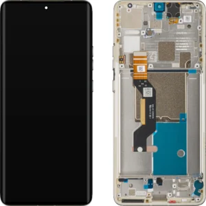 Motorola Edge 50 Pro (XT2403) LCD displej + Dotyková Deska + Přední kryt Originální kvalita Šedá/Gray - Service pack