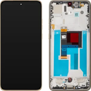 Motorola Edge 50 Neo (XT2409) LCD displej + Dotyková Deska + Přední kryt Originální kvalita Hnědý/Brown - Service pack