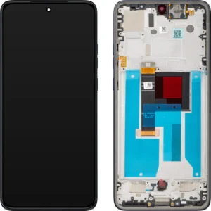 Motorola Edge 60 Neo (XT2509) LCD displej + Dotyková Deska + Přední kryt Originální kvalita Šedá/Gray - Service pack