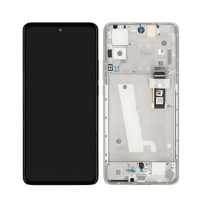 Motorola Edge 30 (XT2203) LCD displej + Dotyková Deska + Přední kryt Originální kvalita Stříbrná/Silver - Service pack