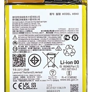 Baterie pro Motorola Edge 20 (XT2143) - MB40 4000 mAh Prémiová kvalita