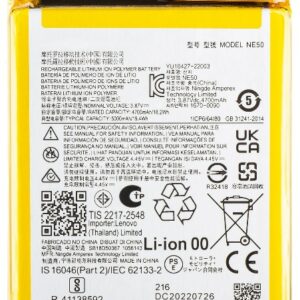 Baterie pro Motorola Moto G52 (XT2221) - NE50 5000 mAh Prémiová kvalita