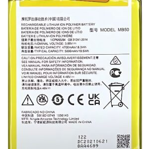 Baterie pro Motorola Moto G200 5G (XT2175) - MB50 5000 mAh Prémiová kvalita