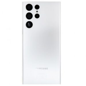 Samsung Galaxy S22 Ultra (S908) Zadní sklo Bílá/White - service pack