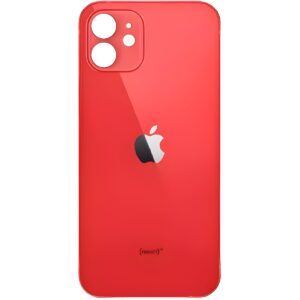 Apple iPhone 12 mini Zadní sklo Červená/Red