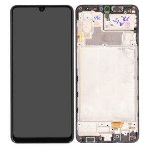 Samsung Galaxy M32 5G (M326) LCD displej + Dotyková Deska + Přední kryt Černá/Black Originální kvalita - Service pack