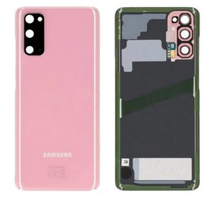 Samsung Galaxy S20 5G (G981) Zadní kryt Růžová/Pink - Service pack