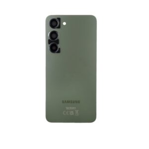 Samsung Galaxy S23 (S911) Zadní sklo včetně sklíček Kamer Zelená/Green - service pack