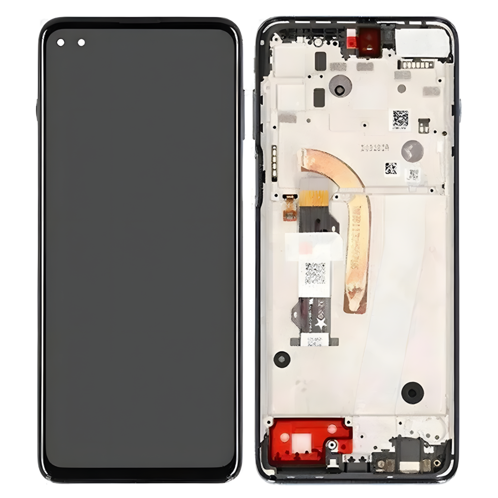 Motorola Edge S (XT2125-4, XT2125-1) LCD displej + Dotyk Černá/Black Prémiová kvalita
