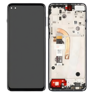 Motorola Edge S (XT2125-4, XT2125-1) LCD displej + Dotyk Černá/Black Prémiová kvalita