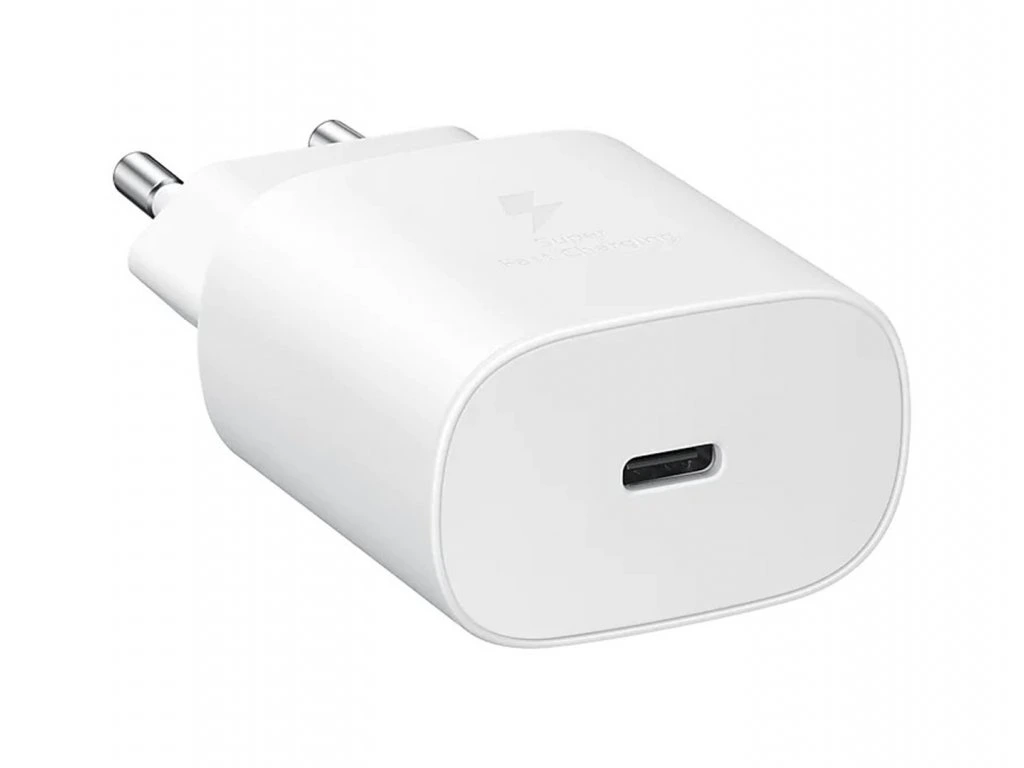 Samsung PD 25W nabíječka s rychlonabíjením a kabelem USB-C bílá - Obrázek 2