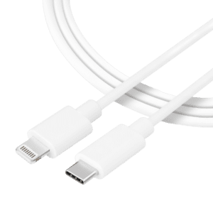 Tactical Smooth Thread Cable USB-C/Lightning 1m White