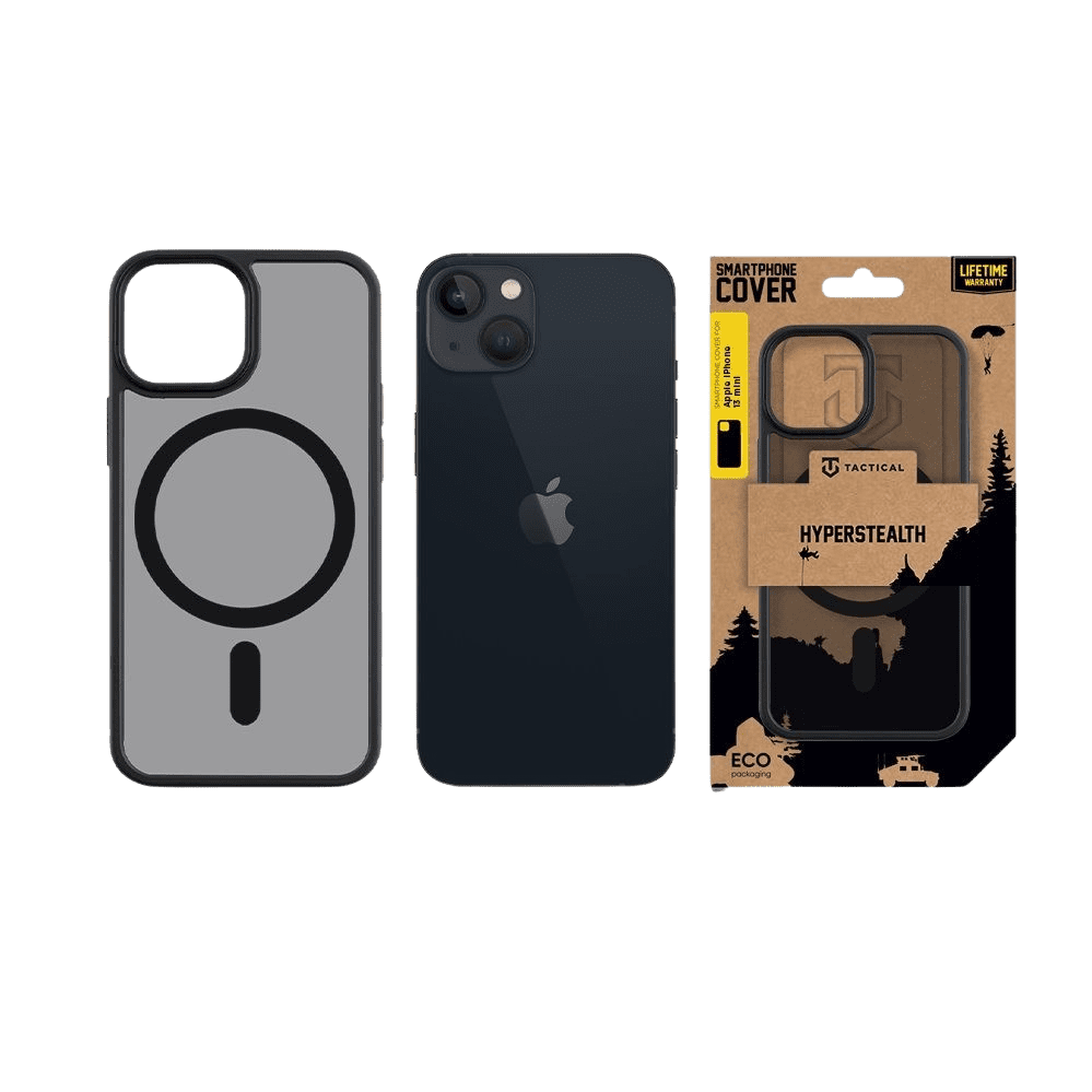 Tactical MagForce Hyperstealth Kryt pro Apple iPhone 13 mini Asphalt - Obrázek 2