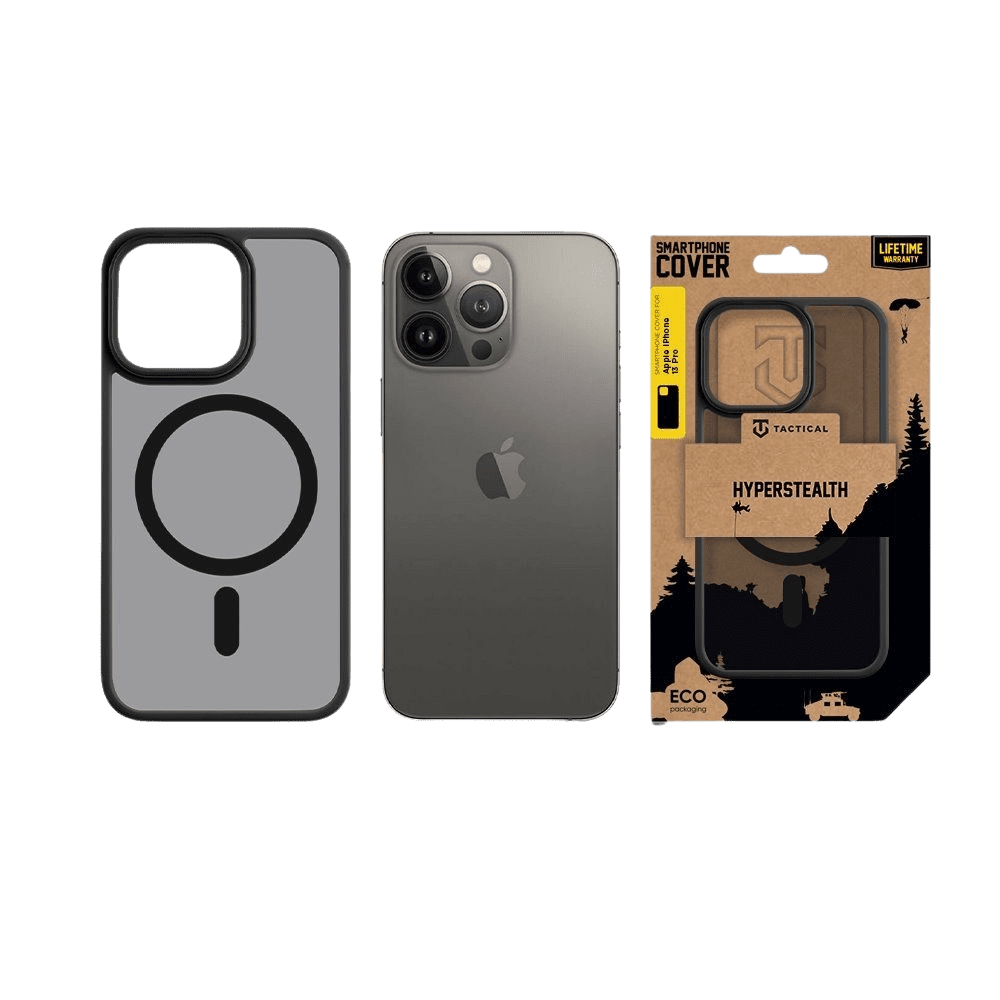 Tactical MagForce Hyperstealth Kryt pro Apple iPhone 13 Pro Asphalt - Obrázek 2